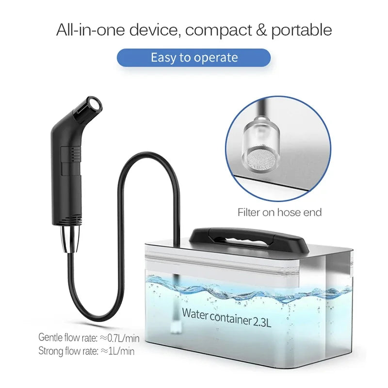 Portable Electric Bidet for Travel & Camping