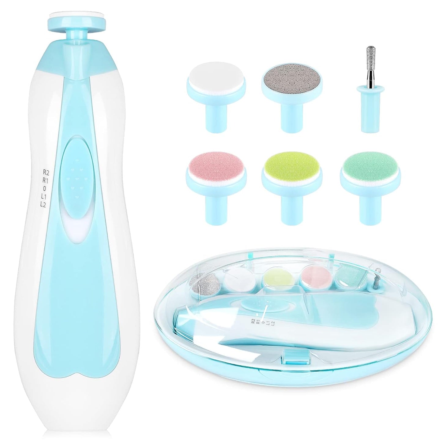 Electric Baby Nail Trimmer & Grooming Kit